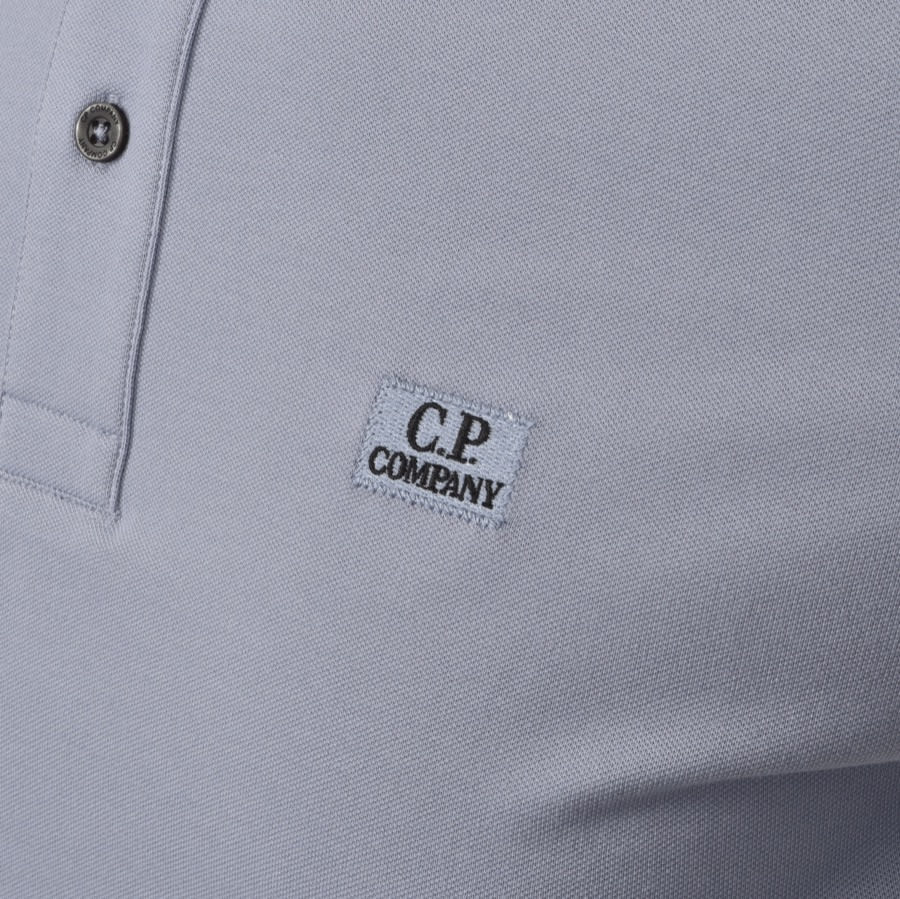 Alternative Image for ProductCP Company Logo Short Sleeved Polo Blue3